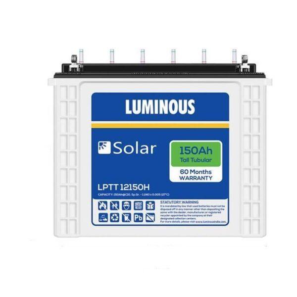 Luminous Solar 150Ah Tubular Battery- Ujjawal Solar