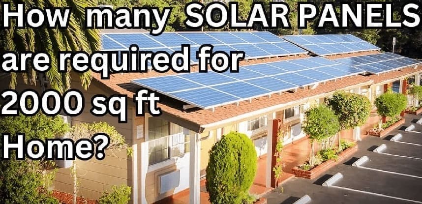 How Much Solar Panel Required For Home