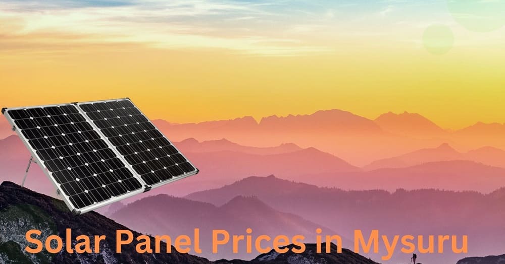 Solar panel Price Mysuru